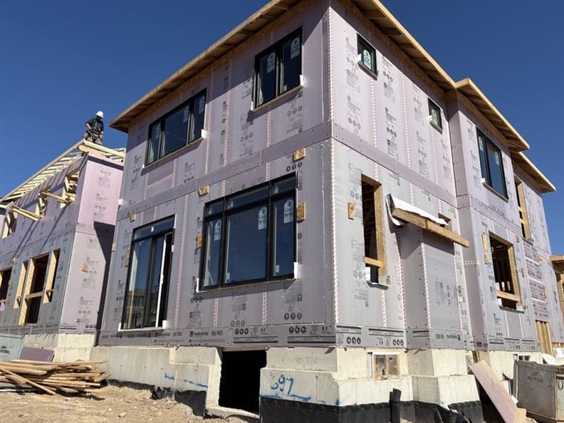 House under construction 